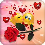 Cover Image of Descargar Emojis de amor de San Valentín -Pegatina 4.0 APK