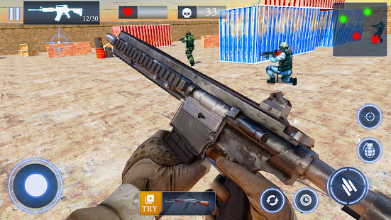 Banduk game TDM Shooting Games apkmartins screenshots 1