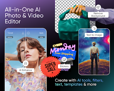 Picsart AI Photo Editor Screenshot