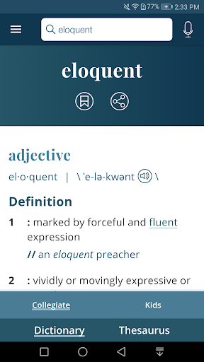 Dictionary - Merriam-Webster screenshot 3