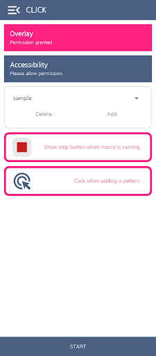 CLICK Screen 2