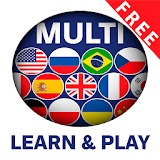 Learn and play MULTI lingual 1000 words icon