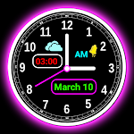 Cover Image of डाउनलोड Smart Night Clock - Alarm Clock 2021 1.4 APK