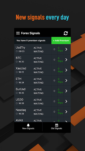 CEDA: Forex and Crypto Signals Screen 3