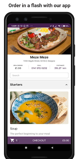 Android application Meze Meze screenshort