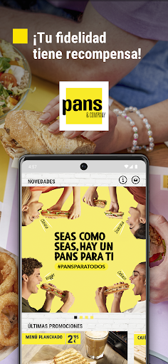 Android application Pans & Company España screenshort
