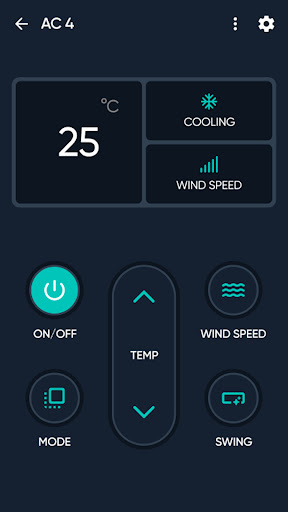 Air Conditioner Remote Control screenshot