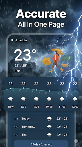 Live Weather & Weather Radar Screenshot 1