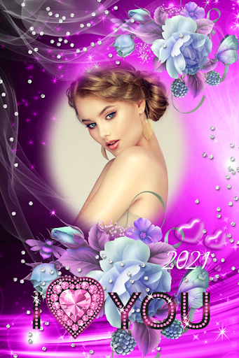 Android application Valentine Photo Frames screenshort
