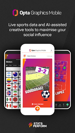 Android application Opta Graphics Mobile screenshort