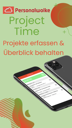Android application Personalwolke Project-Time screenshort