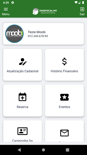 Sindifiscal/MS Screen 2