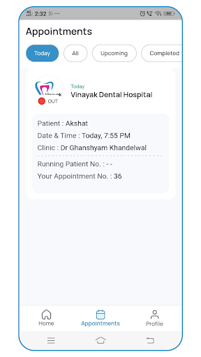 Vinayak Dental Hospital Screen 3