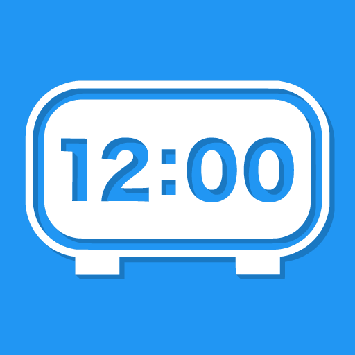 Fullscreen Digital Clock  Icon