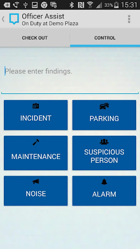 Officer Assist Screen 3