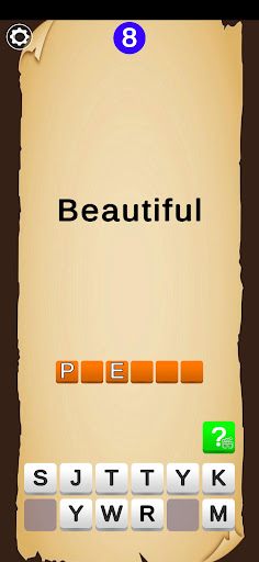 Android application Synonym: Find the Word screenshort