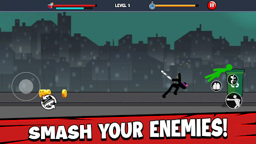 Anger of Stickman : Stick Fight - Zombie Games Mod (Unlimited Money) Download screenshots 1