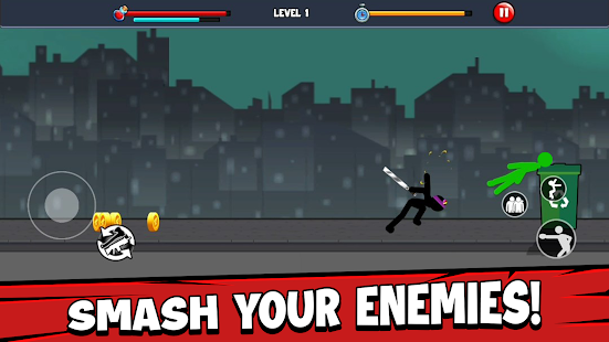 Anger of Stickman : Stick Fight - Zombie Games for pc screenshots 1