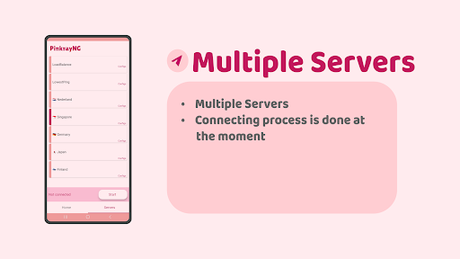 PinkrayNG VPN Proxy App Screen 3