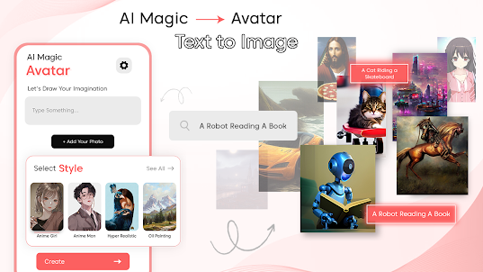 AI Magic Avtar - Text to Image