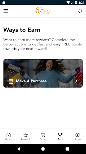 67 Wine Rewards Screen 3