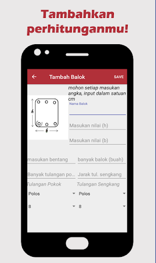 Kalkulator Besi Screen 3