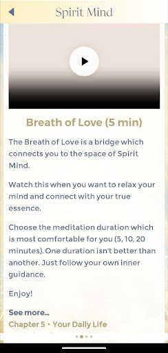 Spirit Mind: Meditation Screen 3
