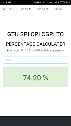 SPI CPI Calculator GTUのおすすめ画像2