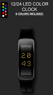 24/12 LED Clock for Gear Fit(圖1)-速報App