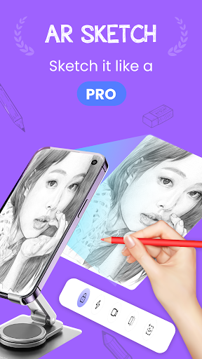 Android application AR Draw Sketch - Anime Drawing screenshort