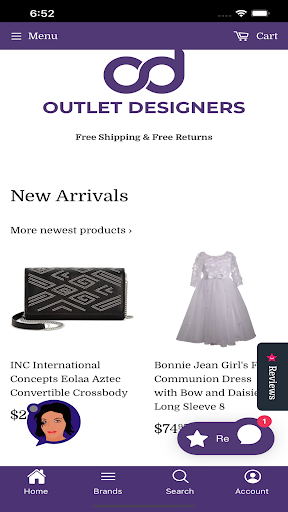 Android application Outletdesigners screenshort