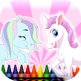 Coloring Book Ponys icon