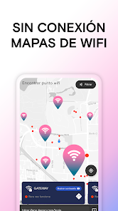 Screenshot 3 WiFi Passwords Map Instabridge android