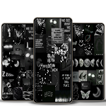 Cover Image of Unduh Black Aesthetic Wallpapers  APK