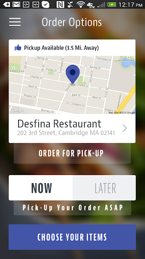 Desfina Restaurant Screen 2