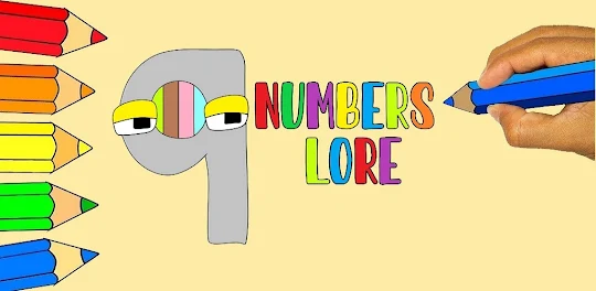 Number Lore Coloring Book