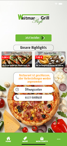 Android application Weitmar Profi Grill screenshort