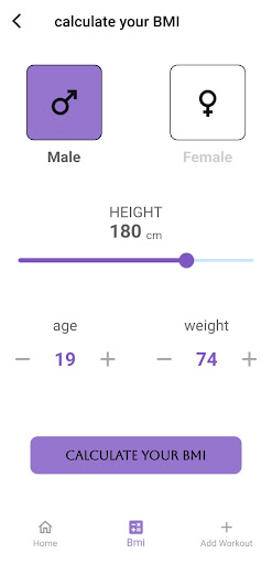 Gym Workout Screen 2