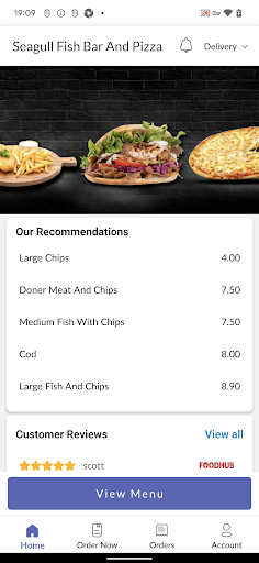 Seagull Fish Bar And Pizza Screen 2