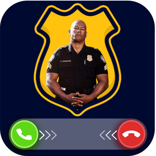 Police Cop Fake Phone Call Fun logo