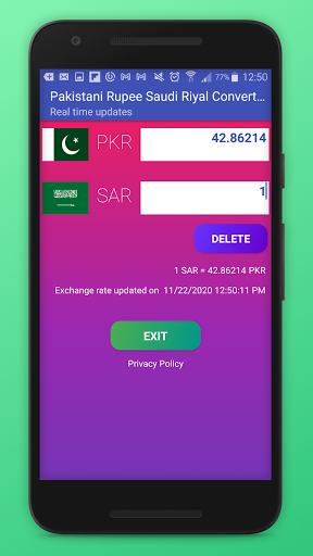 Pakistani Rupee Saudi Riyal Converter - PKR  SAR