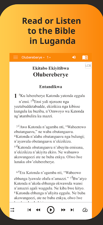Luganda Bible - 1.1 - (Android)