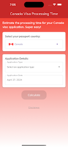 Canada Visa Processing Time