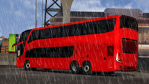 Android application Coach bus driving simulator 3d screenshort