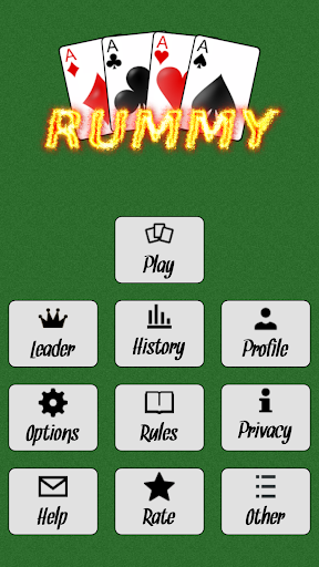 Android application Rummy screenshort