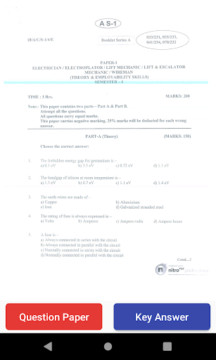 ITI Question Bank Screen 2
