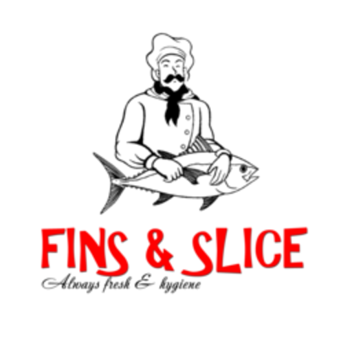 Fins & Slice logo