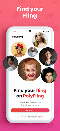 PolyFling — Dating Chat Screenshot 1 - AppWisp.com