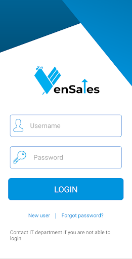 Android application VenSales screenshort