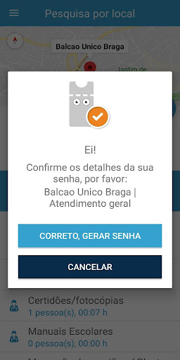 Balcão Único Senhas Screen 2